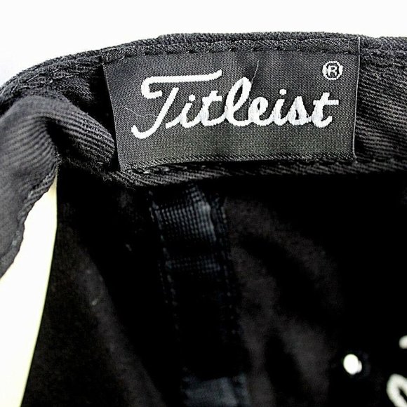 Titleist Golf Black Baseball Cap Adjustable - Picture 6 of 6